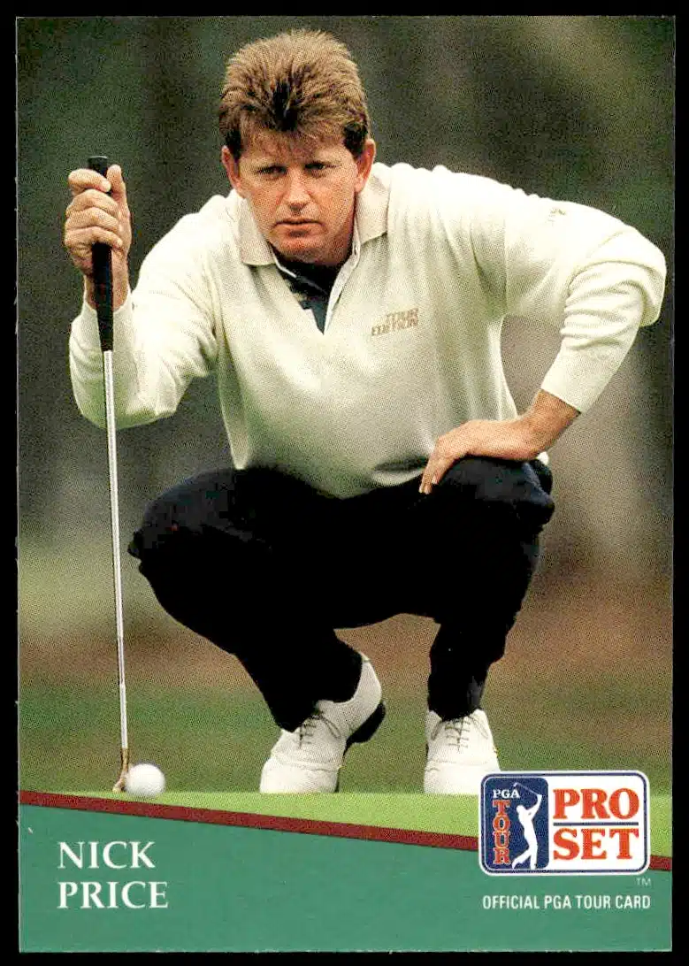 1991 Pro Set PGA Tour Nick Price #96 (Front)