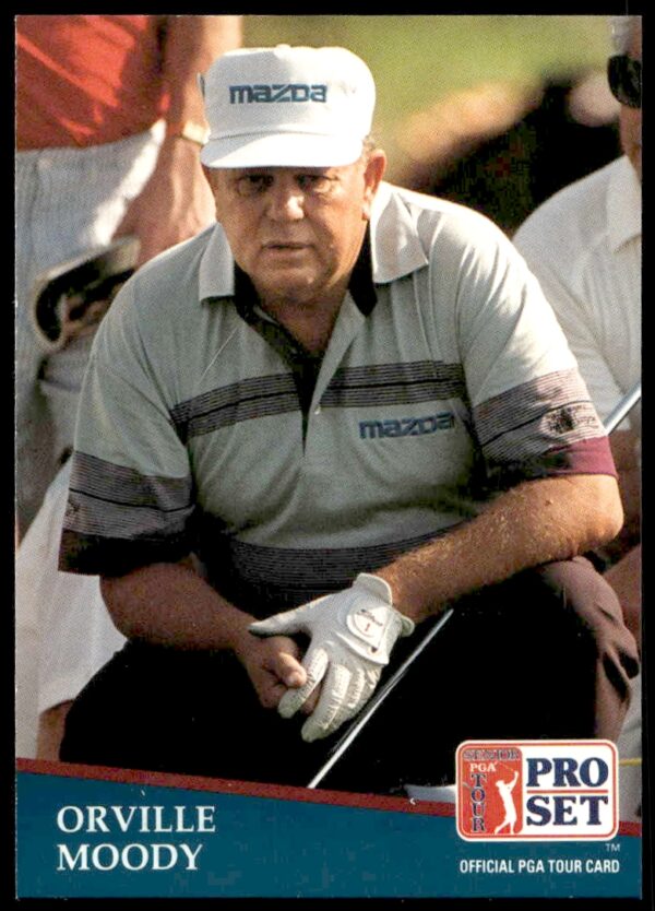 1991 Pro Set PGA Tour Orville Moody #249 (Front)