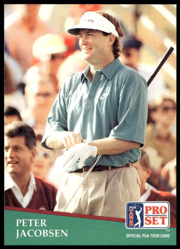 1991 Pro Set PGA Tour Peter Jacobsen #171 (Front)