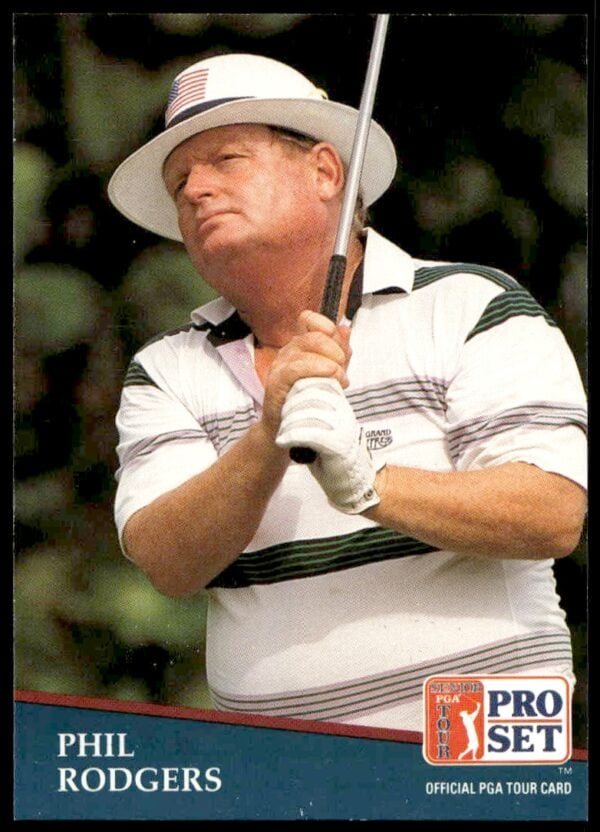 1991 Pro Set PGA Tour Phil Rodgers #215 (Front)