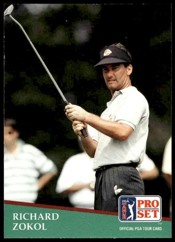 1991 Pro Set PGA Tour Richard Zokol #35 (Front)