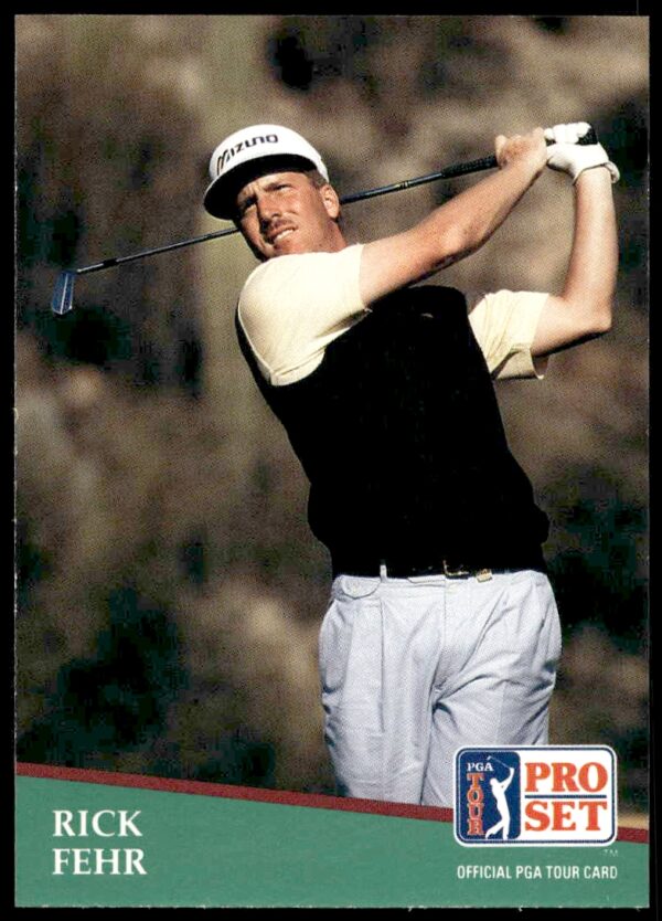 1991 Pro Set PGA Tour Rick Fehr #33 (Front)