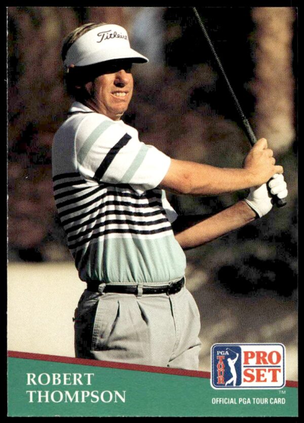 1991 Pro Set PGA Tour Robert Thompson #18 (Front)