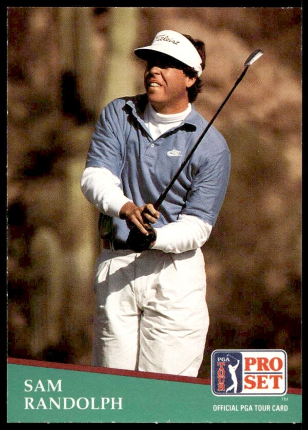 1991 Pro Set PGA Tour Sam Randolph #98 (Front)