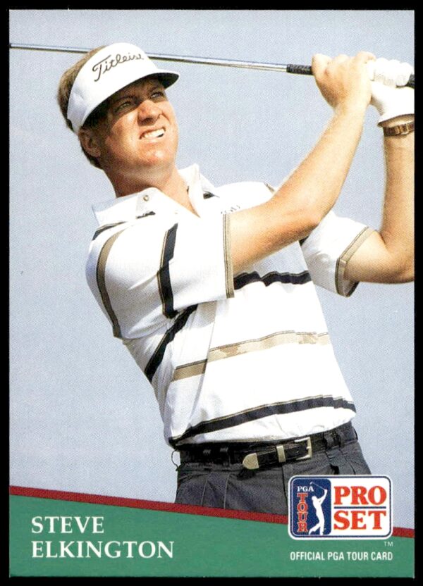 1991 Pro Set PGA Tour Steve Elkington #148 (Front)