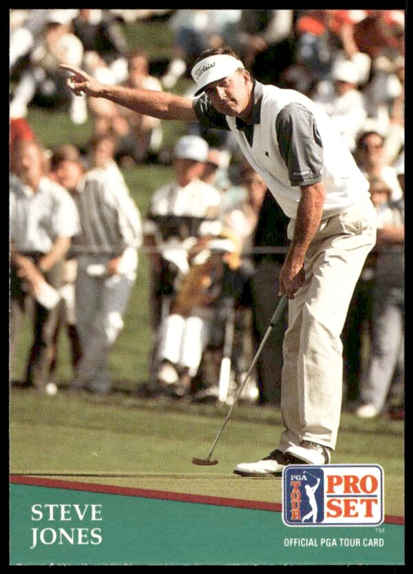 1991 Pro Set PGA Tour Steve Jones #141 (Front)