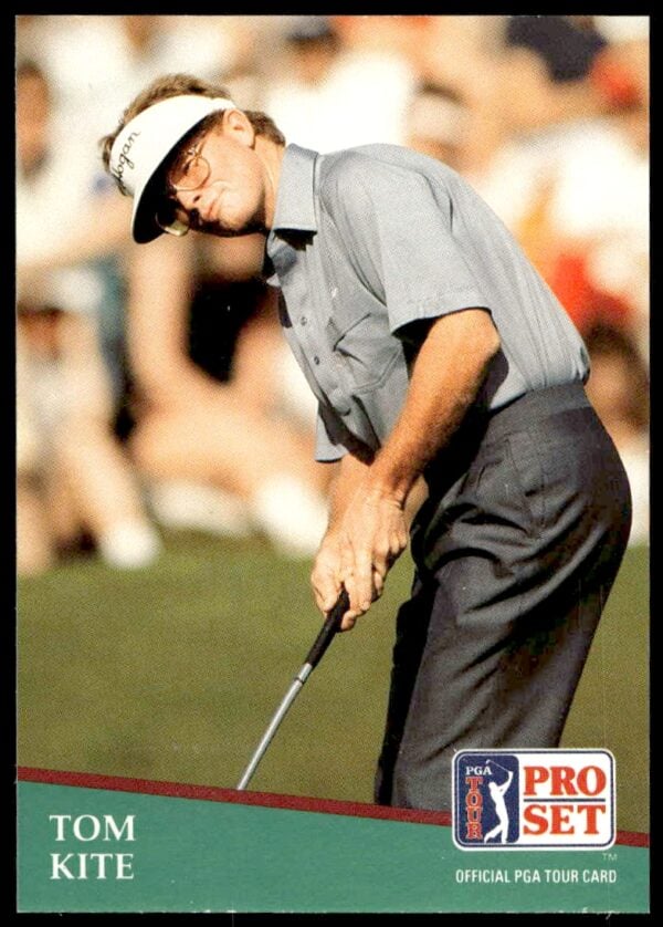 1991 Pro Set PGA Tour Tom Kite #27 (Front)