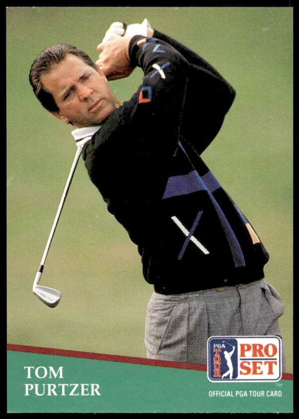 1991 Pro Set PGA Tour Tom Purtzer #112 (Front)