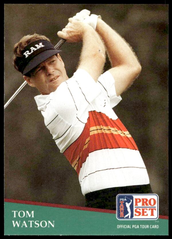 1991 Pro Set PGA Tour Tom Watson #41 (Front)