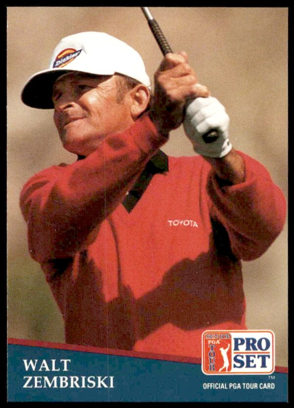 1991 Pro Set PGA Tour Walt Zembriski #200 (Front)