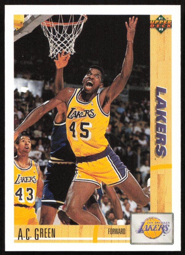 1991 Upper Deck A.C. Green #177 (Front)