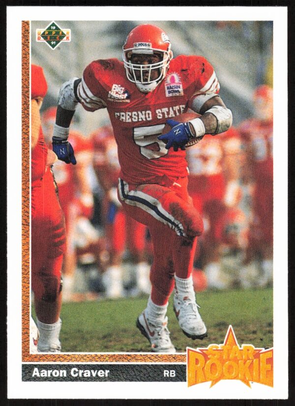 1991 Upper Deck Aaron Craver #19 (Front)