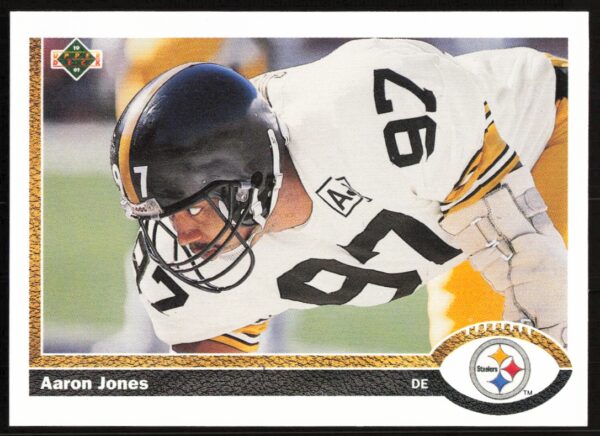 1991 Upper Deck Aaron Jones #693 (Front)