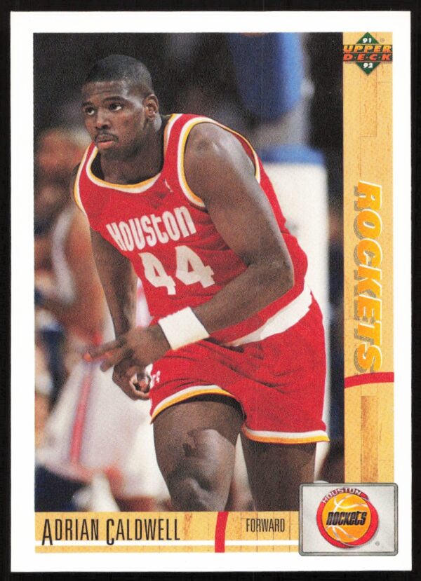 1991 Upper Deck Adrian Caldwell #310 (Front)