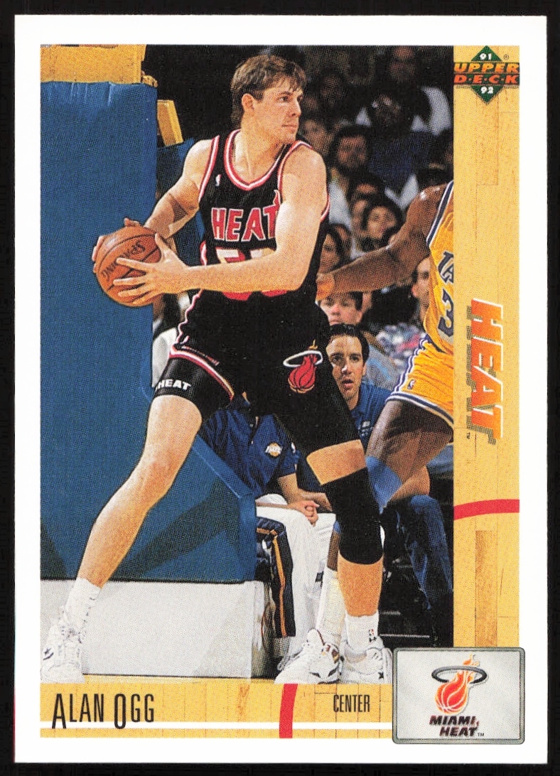 1991 Upper Deck Alan Ogg #198 (Front)