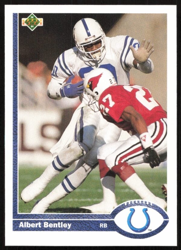 1991 Upper Deck Albert Bentley #157 (Front)