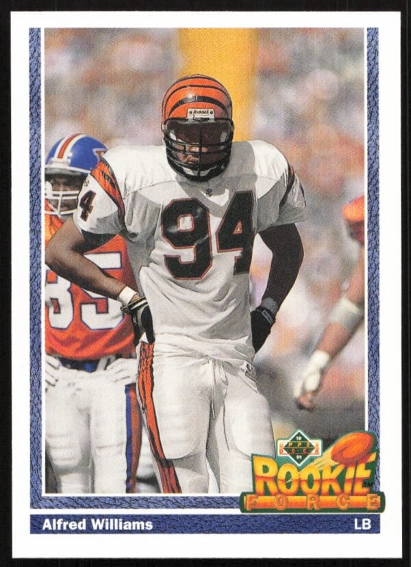 1991 Upper Deck Alfred Williams #623 (Front)