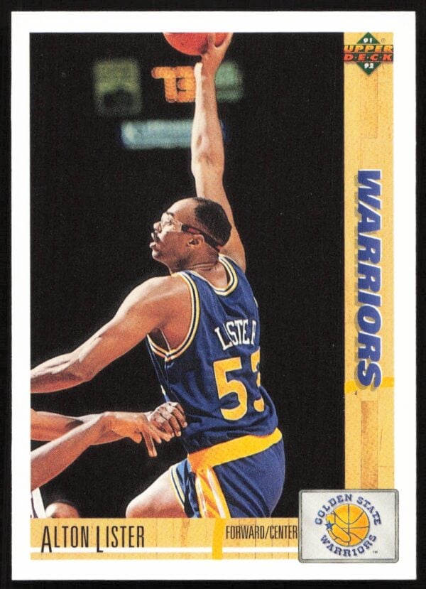 1991 Upper Deck Alton Lister #316 (Front)