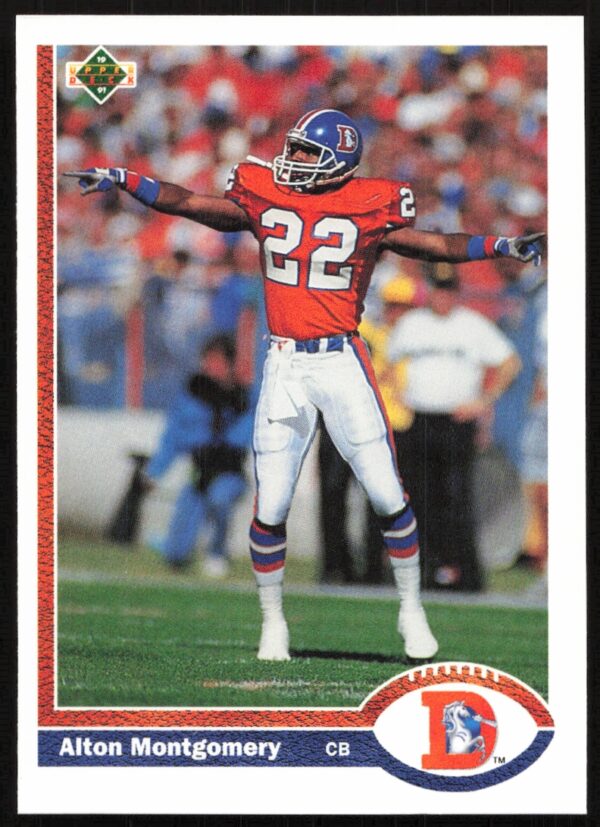 1991 Upper Deck Alton Montgomery #311 (Front)