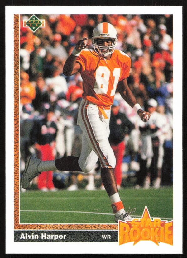 1991 Upper Deck Alvin Harper #24 (Front)