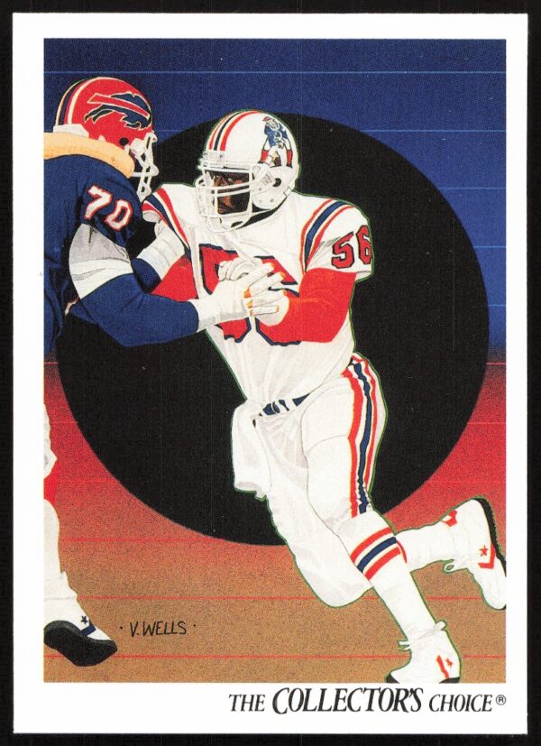 1991 Upper Deck Andre Tippett #92 (Front)