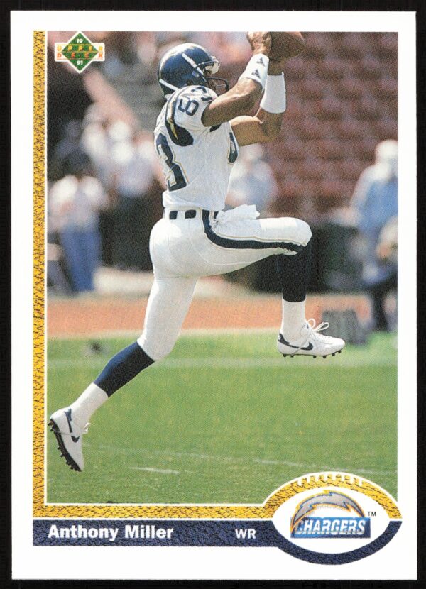 1991 Upper Deck Anthony Miller #126 (Front)