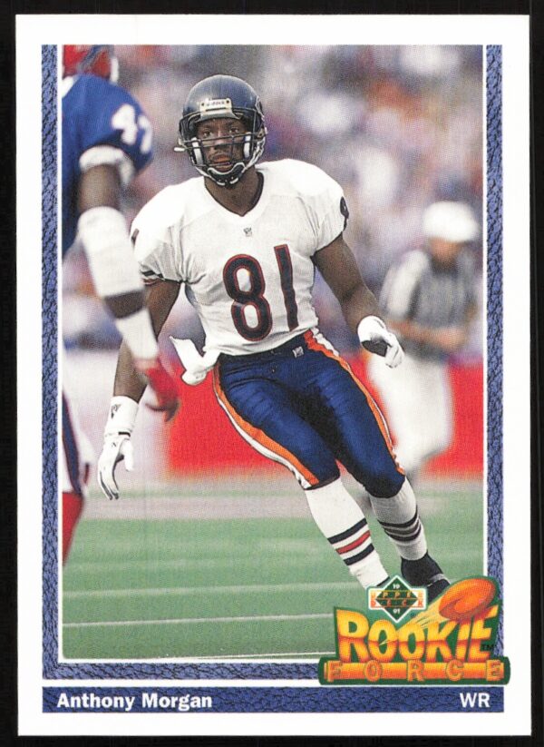 1991 Upper Deck Anthony Morgan #637 (Front)