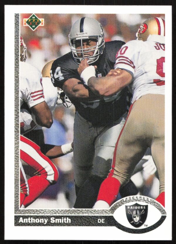 1991 Upper Deck Anthony Smith #673 (Front)