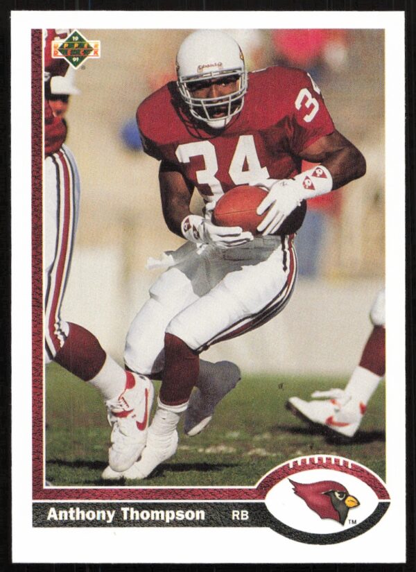 1991 Upper Deck Anthony Thompson #449 (Front)