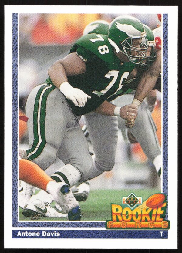 1991 Upper Deck Antone Davis #643 (Front)