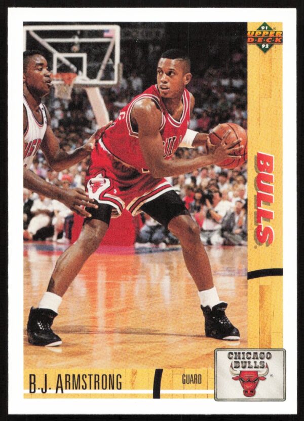 1991 Upper Deck B.J. Armstrong #184 (Front)