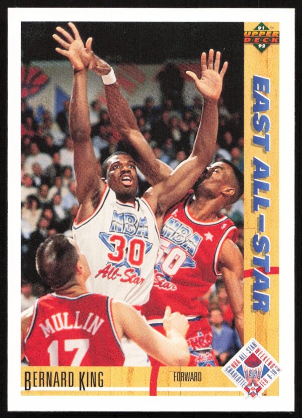 1991 Upper Deck Bernard King #65 (Front)