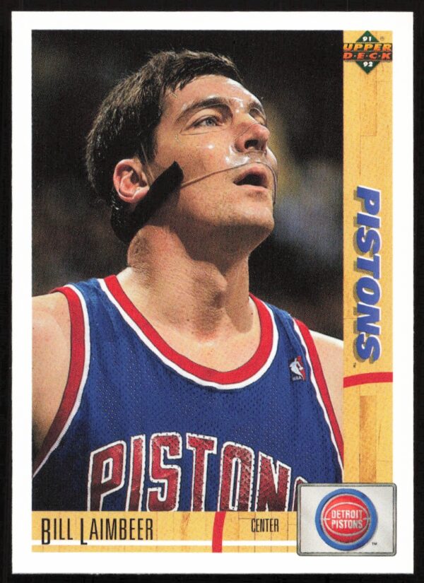 1991 Upper Deck Bill Laimbeer #167 (Front)