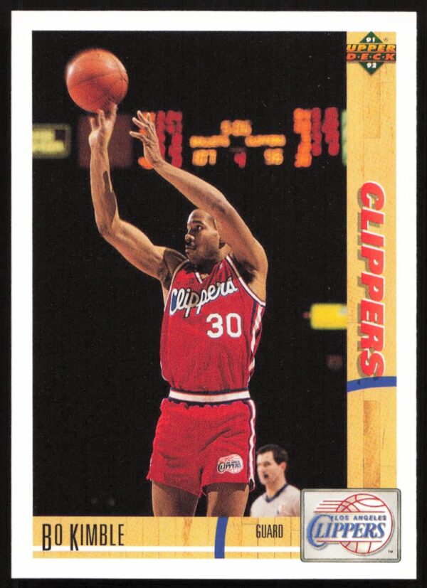 1991 Upper Deck Bo Kimble #114 (Front)