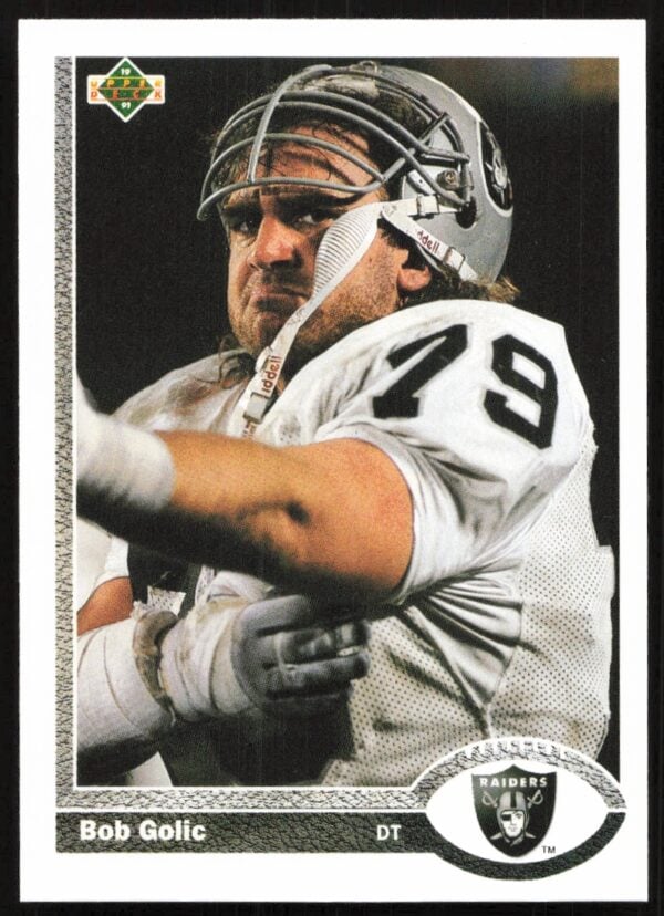 1991 Upper Deck Bob Golic #275 (Front)