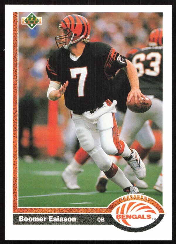 1991 Upper Deck Boomer Esiason #245 (Front)