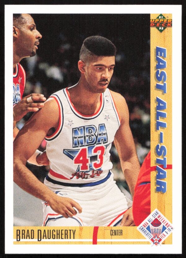 1991 Upper Deck Brad Daugherty #63 (Front)