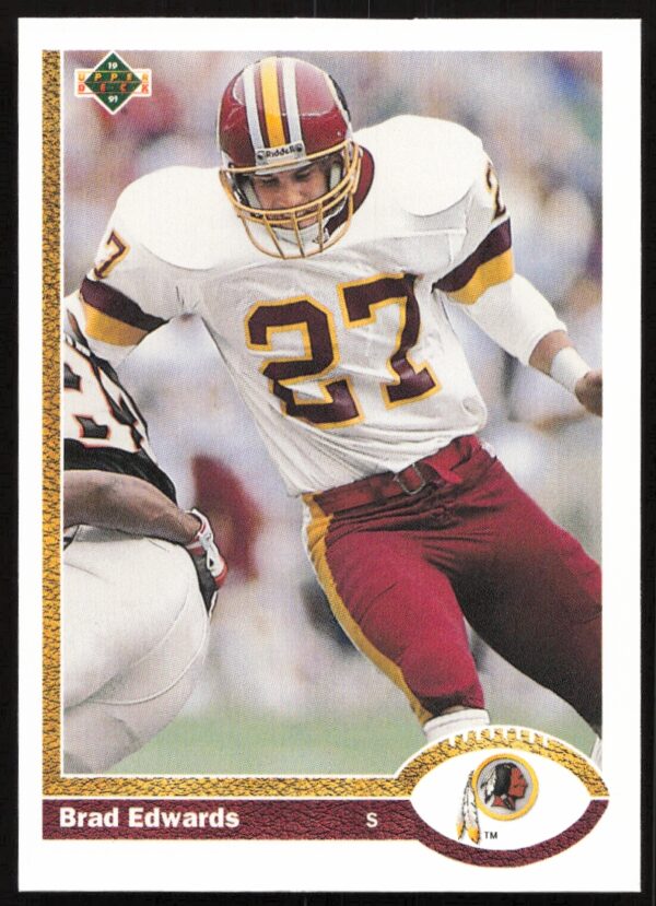 1991 Upper Deck Brad Edwards #684 (Front)