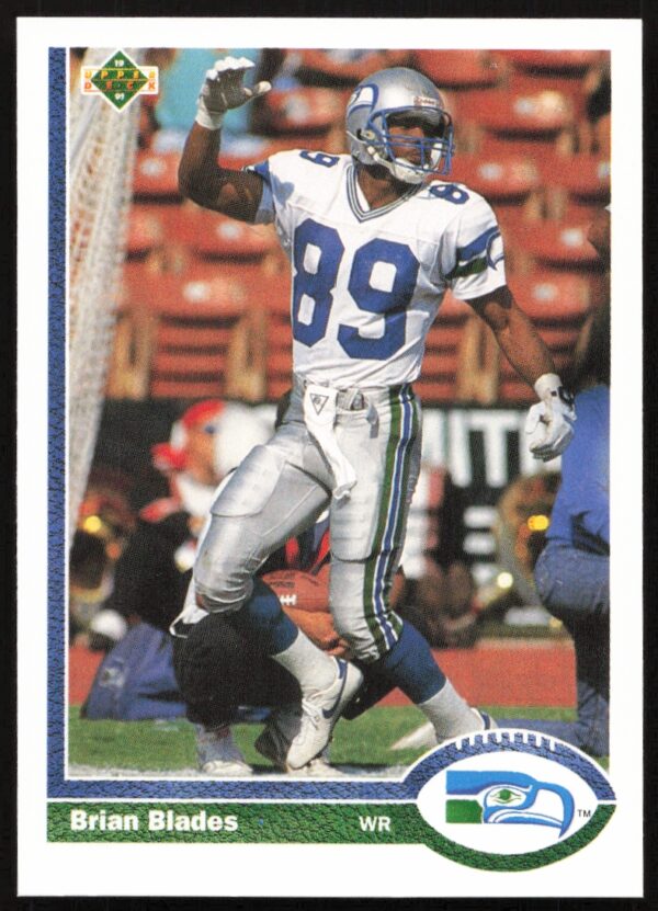 1991 Upper Deck Brian Blades #116 (Front)