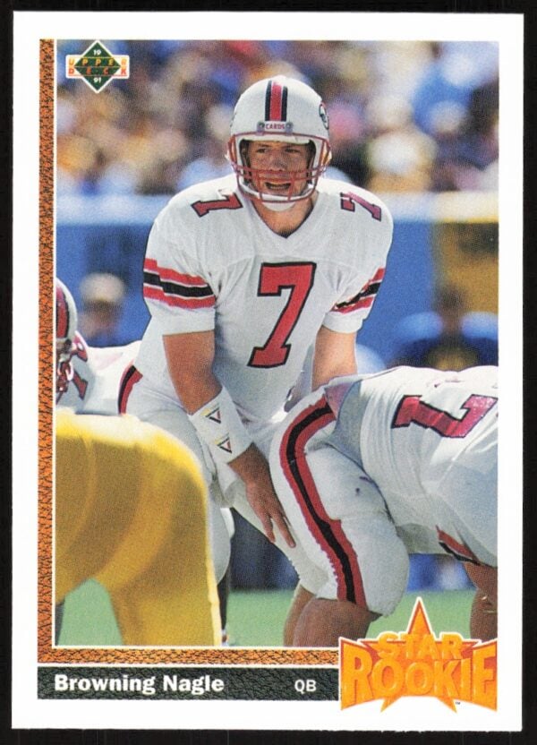 1991 Upper Deck Browning Nagle #11 (Front)