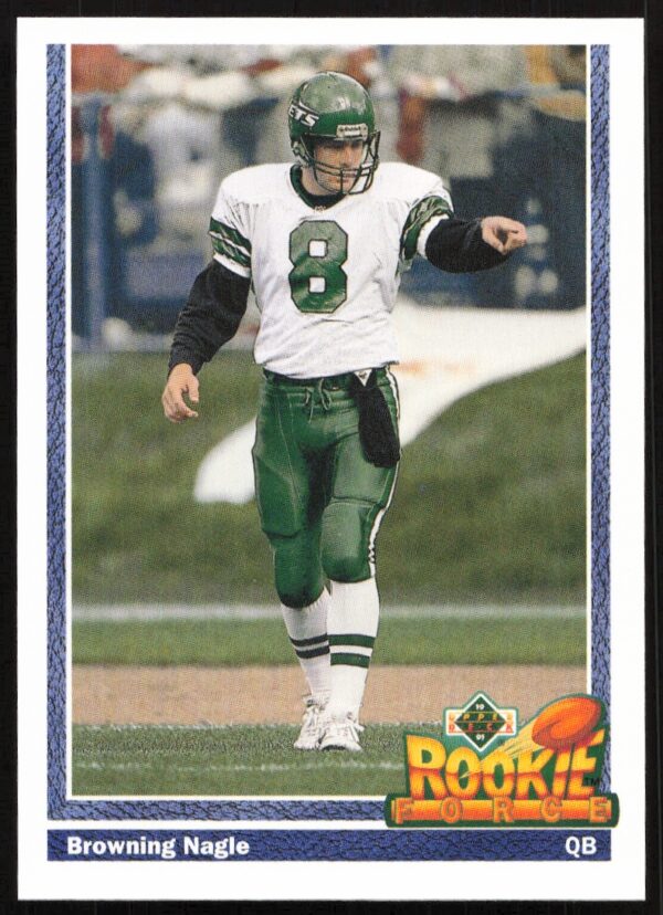 1991 Upper Deck Browning Nagle #624 (Front)