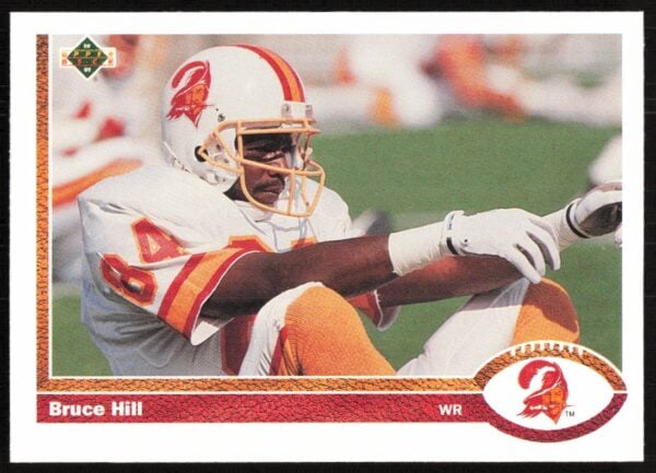 1991 Upper Deck Bruce Hill #489 (Front)