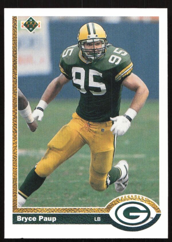 1991 Upper Deck Bryce Paup #670 (Front)