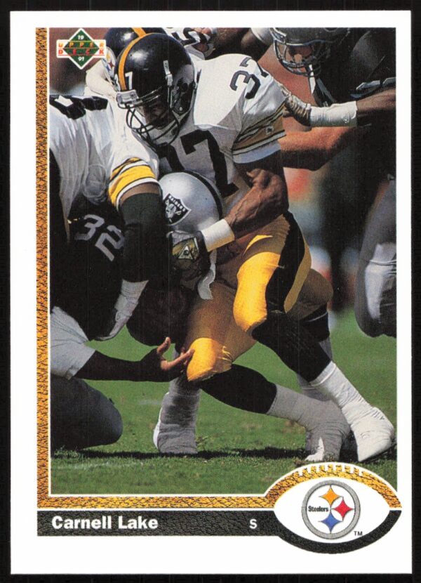 1991 Upper Deck Carnell Lake #309 (Front)