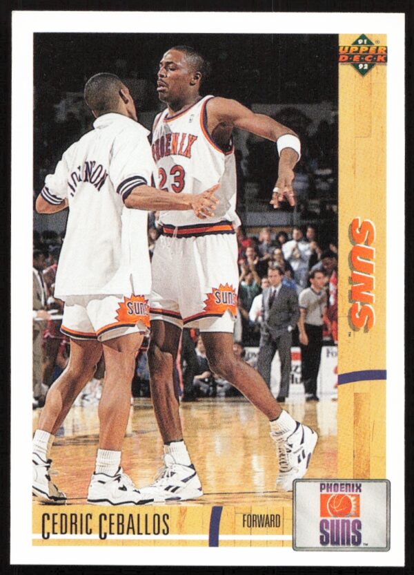 1991 Upper Deck Cedric Ceballos #160 (Front)