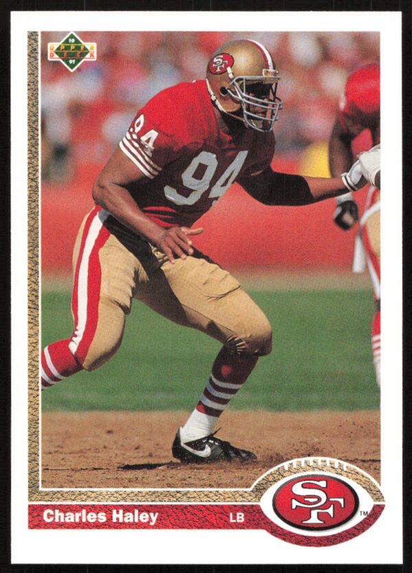 1991 Upper Deck Charles Haley #353 (Front)