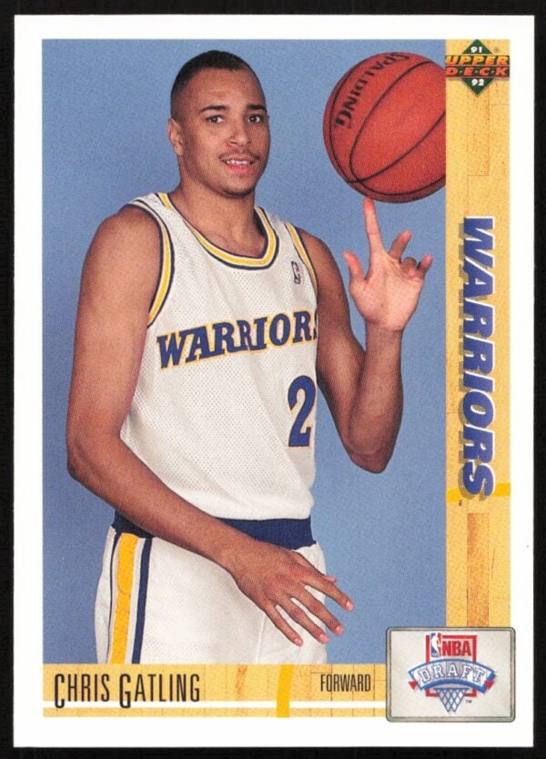 1991 Upper Deck Chris Gatling #9 (Front)