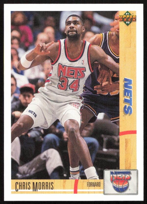 1991 Upper Deck Chris Morris #339 (Front)