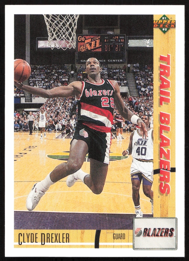 1991 Upper Deck Clyde Drexler #357 (Front)