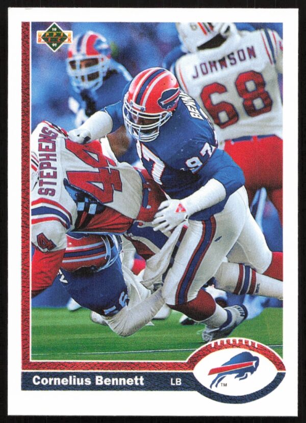 1991 Upper Deck Cornelius Bennett #41 (Front)